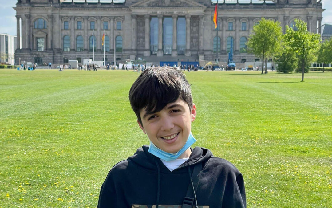 Ahmad, unser Athlet in Berlin